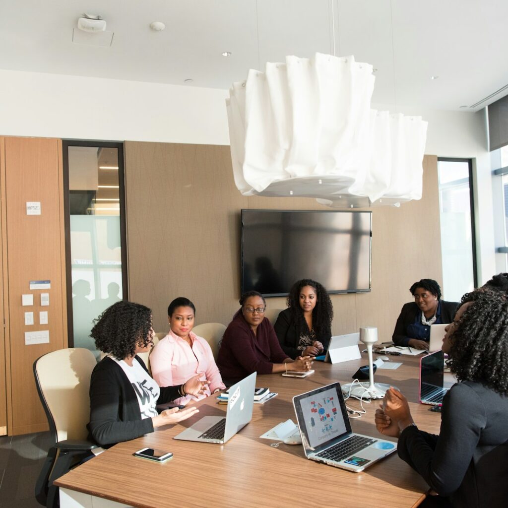 photography of people inside room during daytime